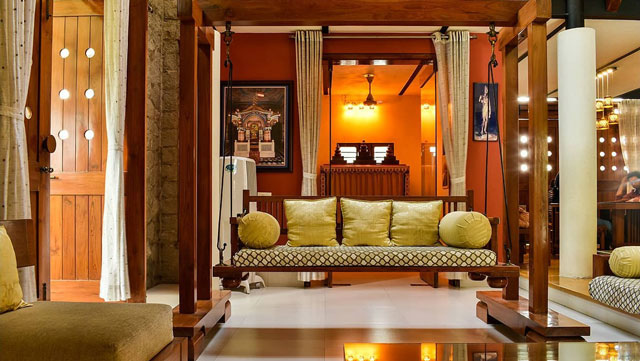 Jhula seating at Architect Kalapi Buch's Project