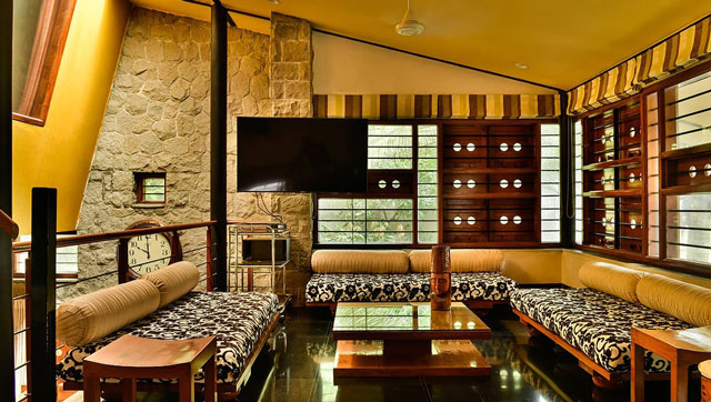 Lobby at Architect Kalapi Buch's project