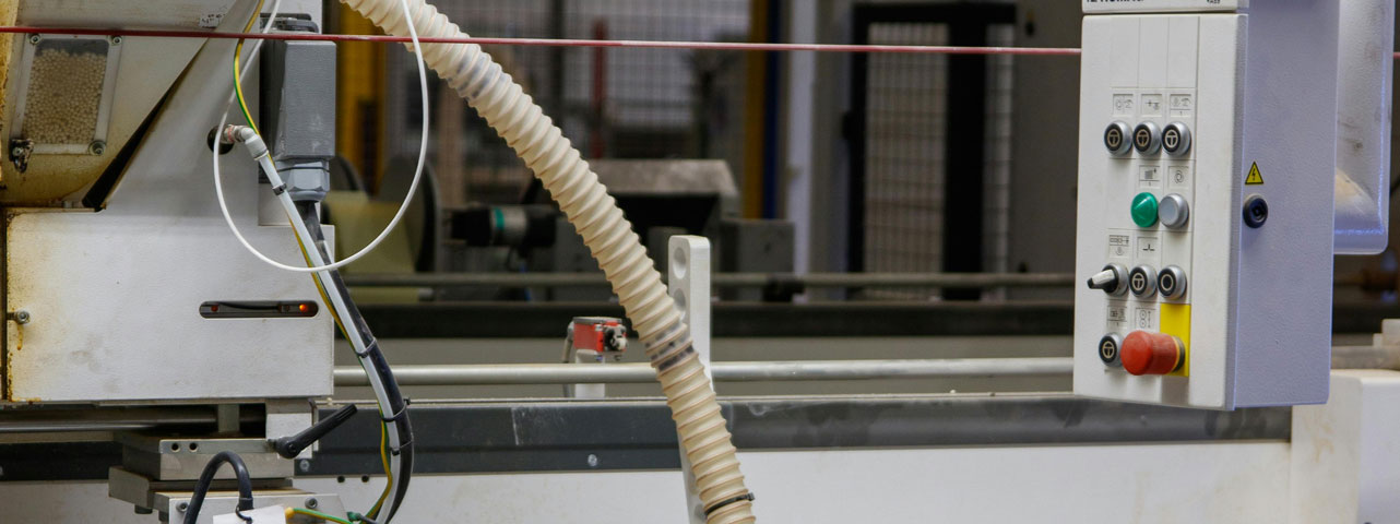 snippet of manufacturing machine photographed